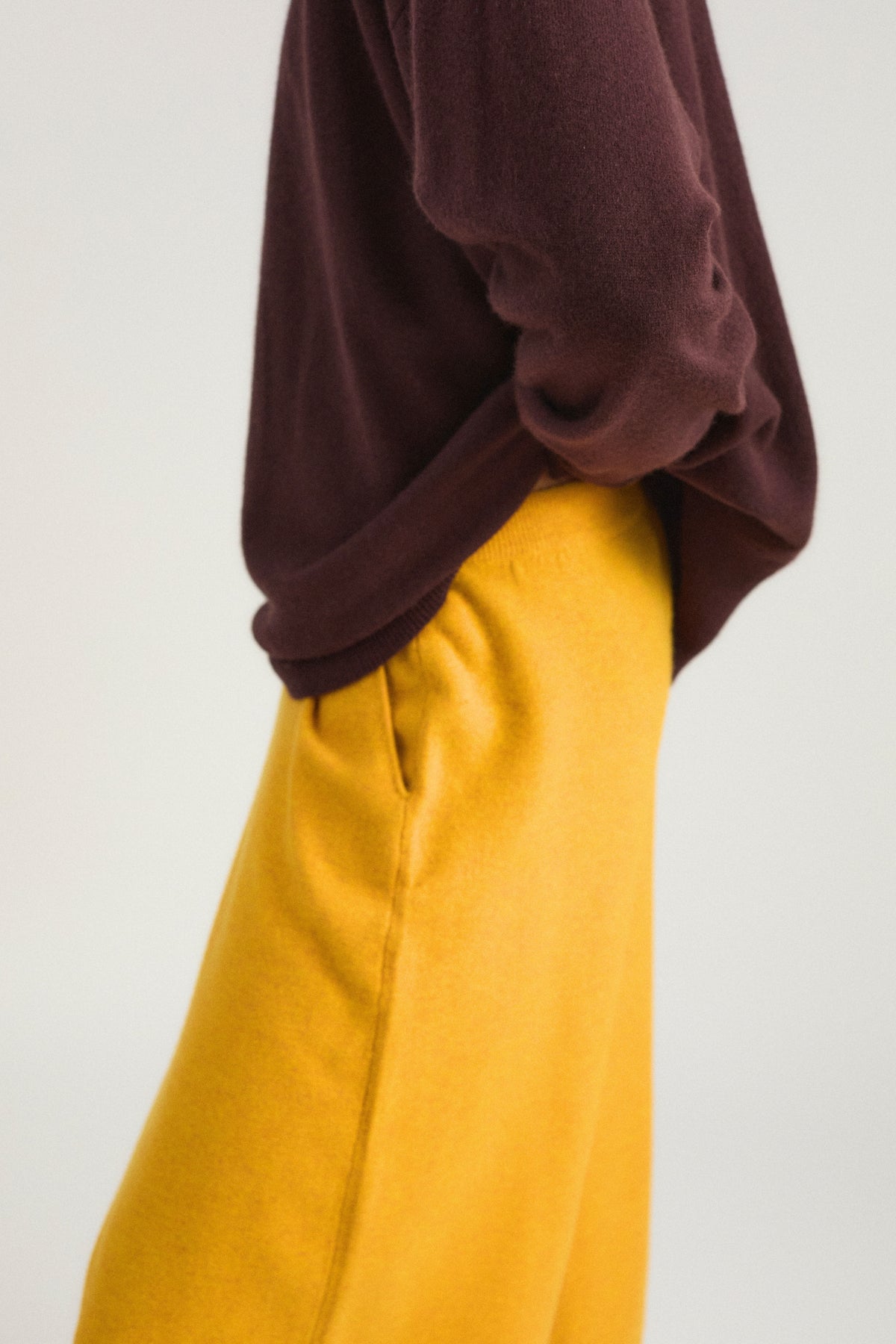 Maxi Trousers in Amber
