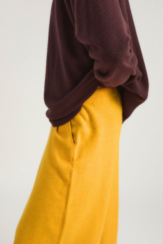 Maxi Trousers in Amber