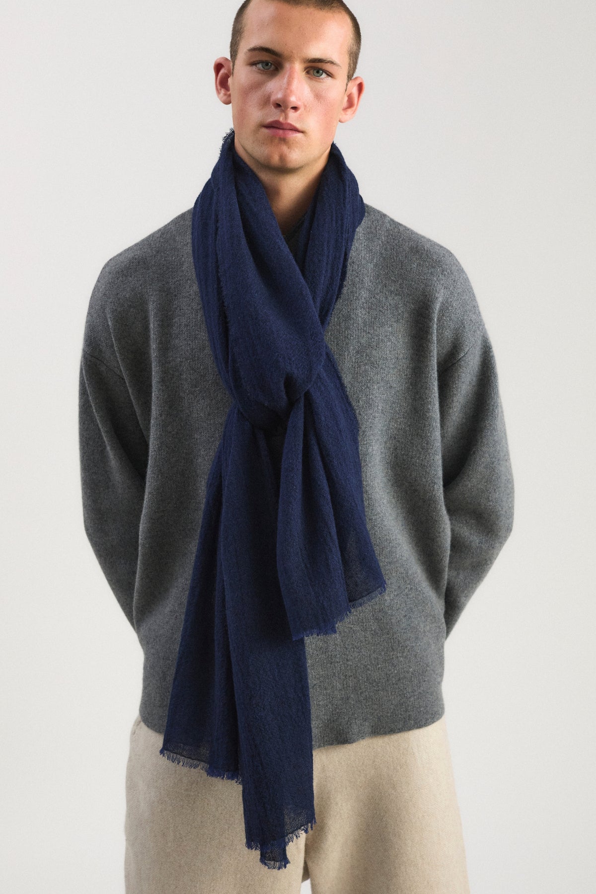 Sera Shawl in Indigo