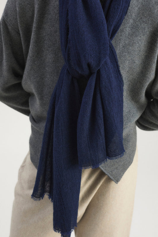 Sera Shawl in Indigo