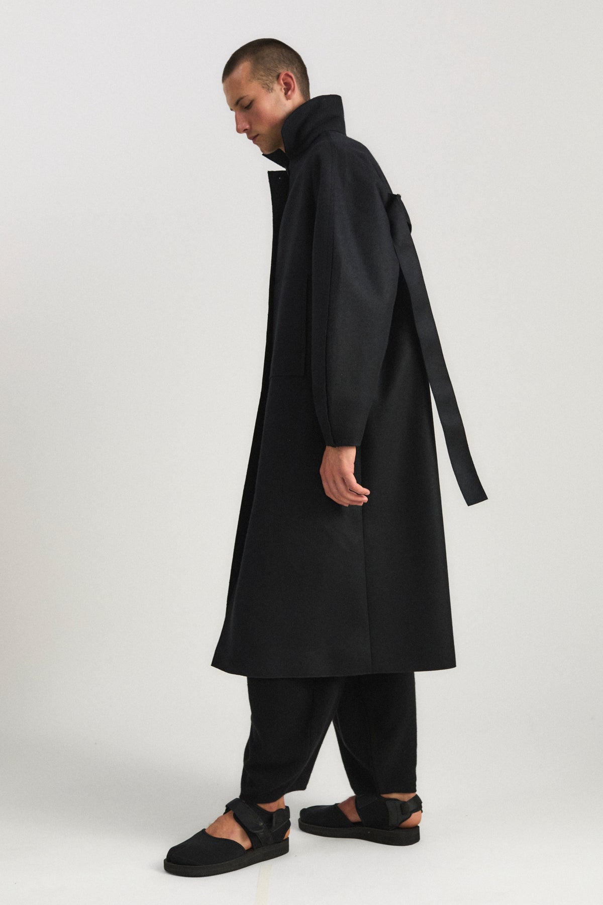 Shield Coat in Black
