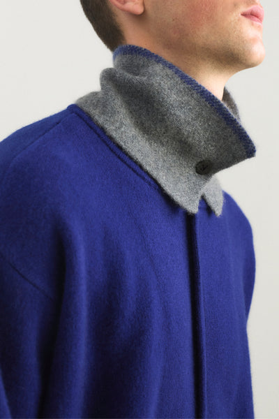Neku Neck Snood in Slate & Ink
