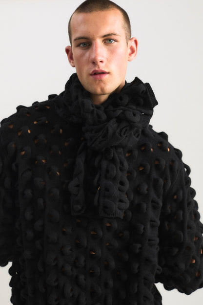 Nodo Neckwarmer in Black