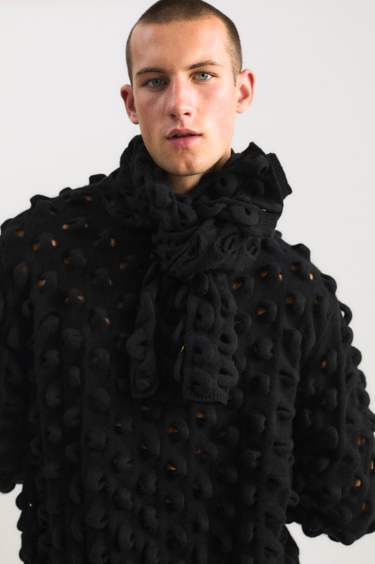 Nodo Neckwarmer in Black