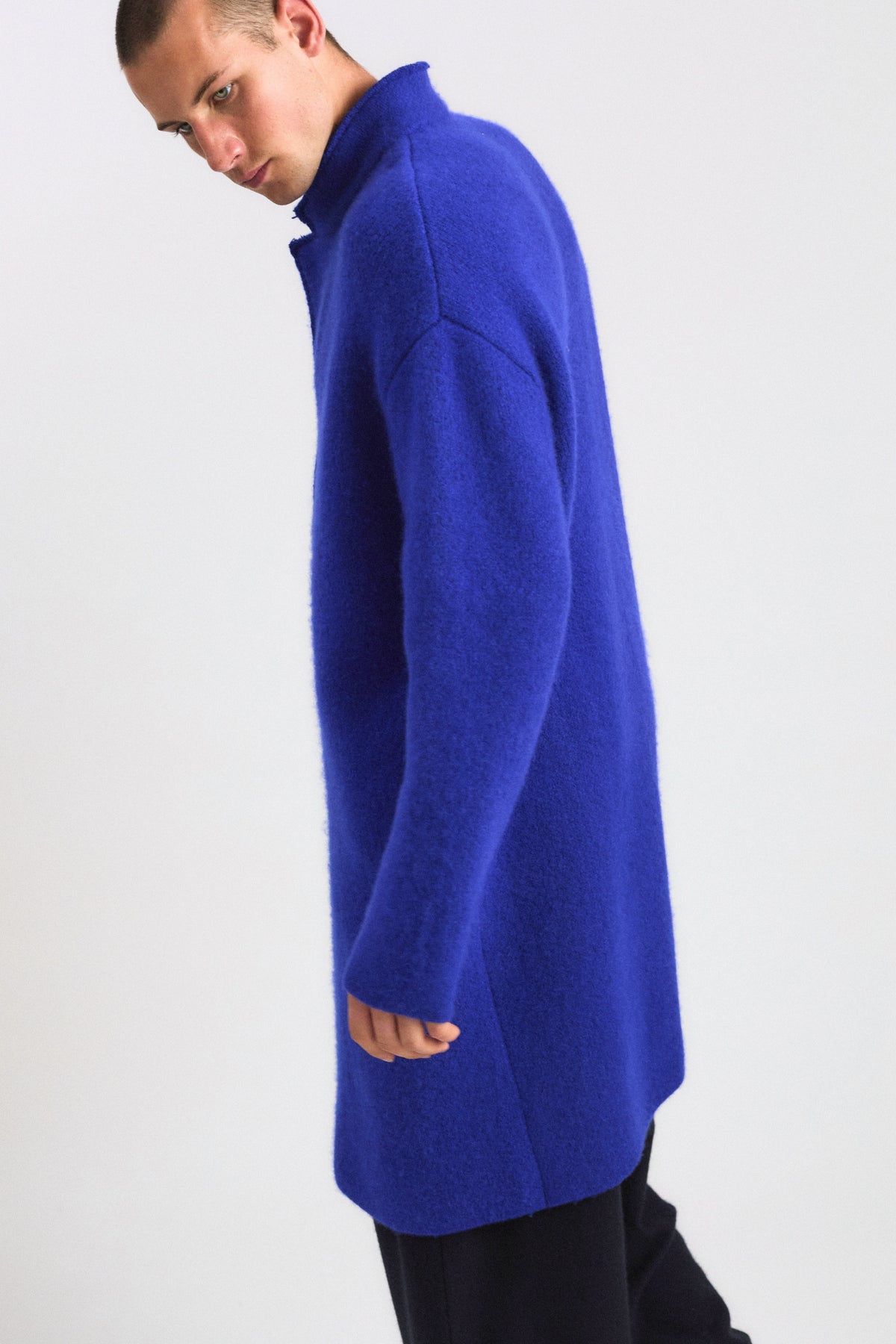 Oro Coat in Cobalt
