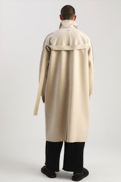 Shield Coat in Beige