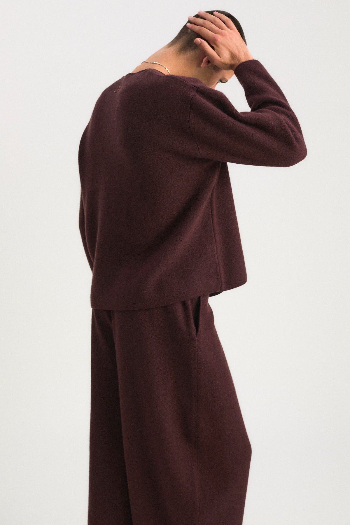 Axa Sweater in Carob & Ink