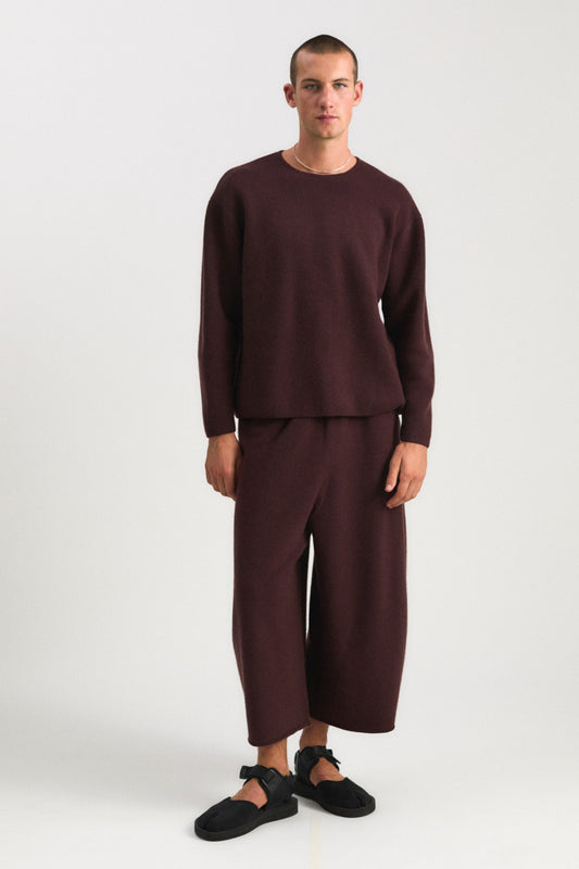 Axa Sweater in Carob & Ink