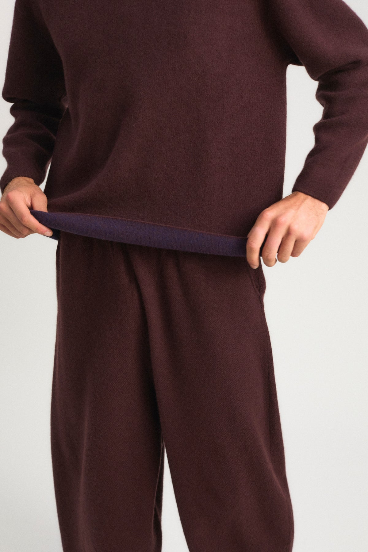 Axa Sweater in Carob & Ink