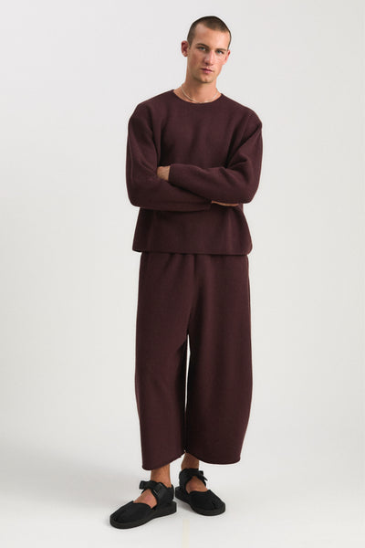 Maxi Trousers in Carob