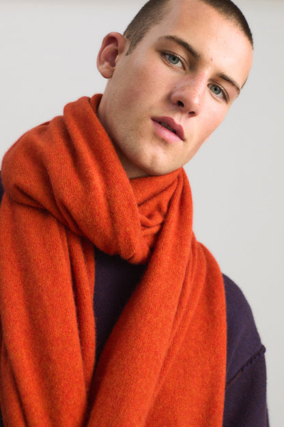 Feltra Shawl in Fire