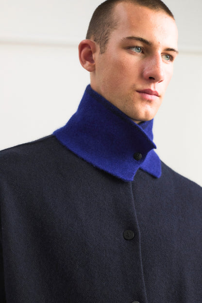 Neku Neck Snood in Ink & Ocean
