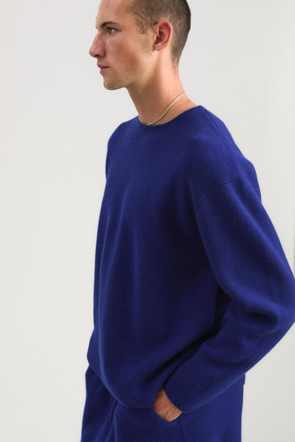 Axa Sweater in Ink & Ocean