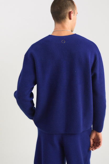 Axa Sweater in Ink & Ocean
