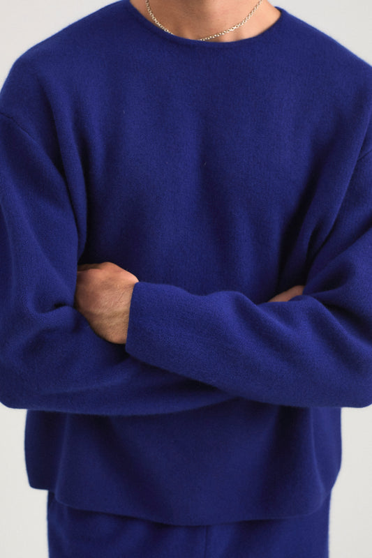 Axa Sweater in Ink & Ocean