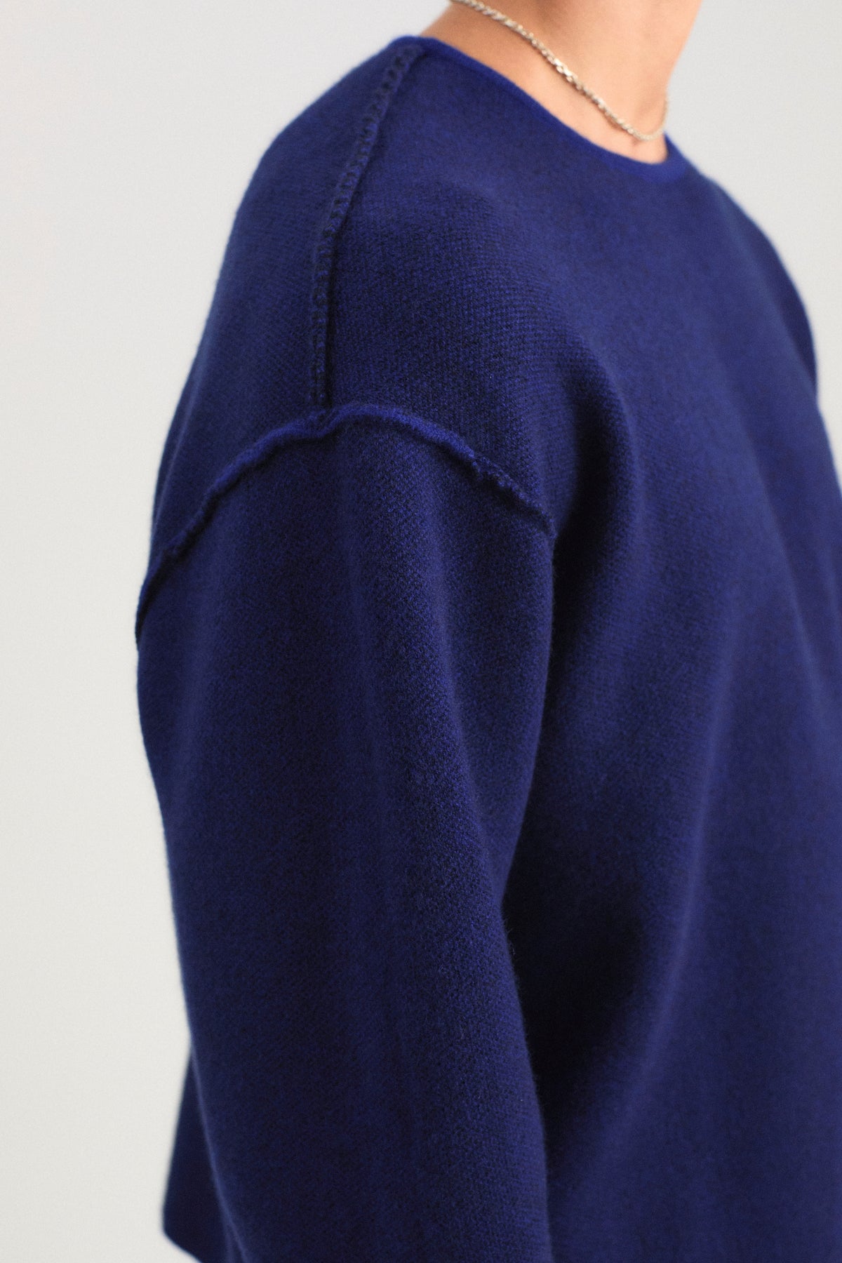 Axa Sweater in Ink & Ocean
