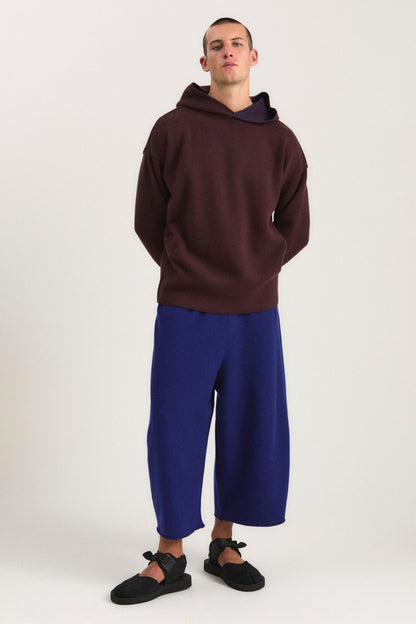 Seku Hoodie in Carob & Ink