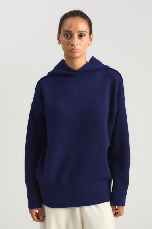 Seku Hoodie in Ink & Ocean