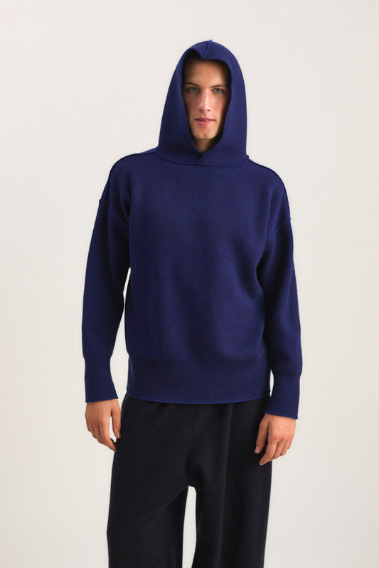 Seku Hoodie in Ink & Ocean