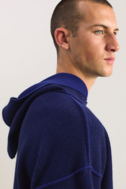 Seku Hoodie in Ink & Ocean