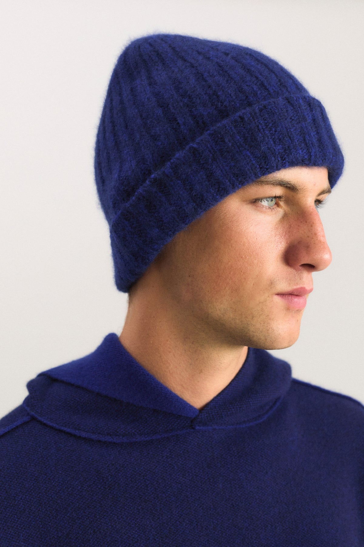 Orb Hat in Marine & Cobalt