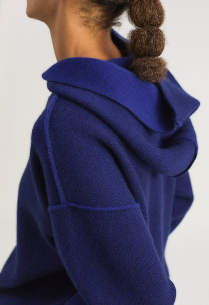 Seku Hoodie in Ink & Ocean