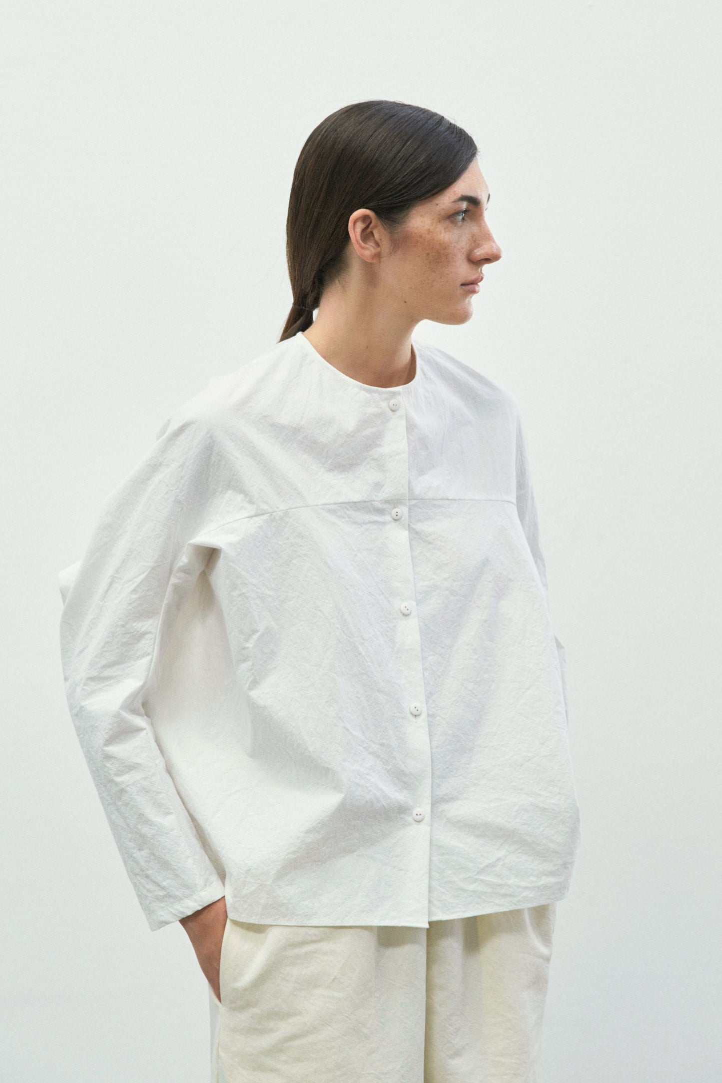 Balance Shirt in Ivory