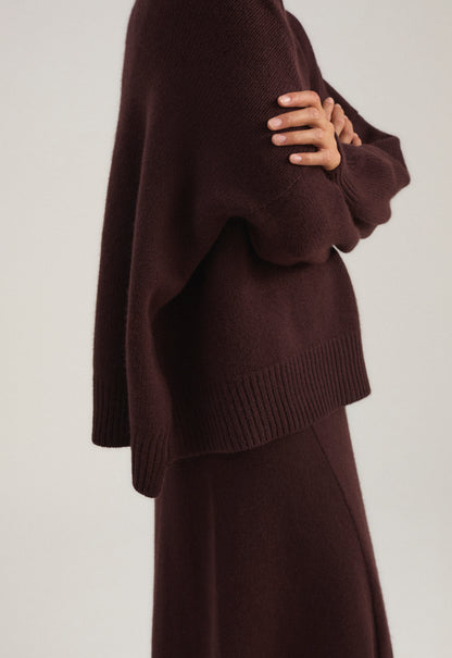 Aila Sweater in Carob