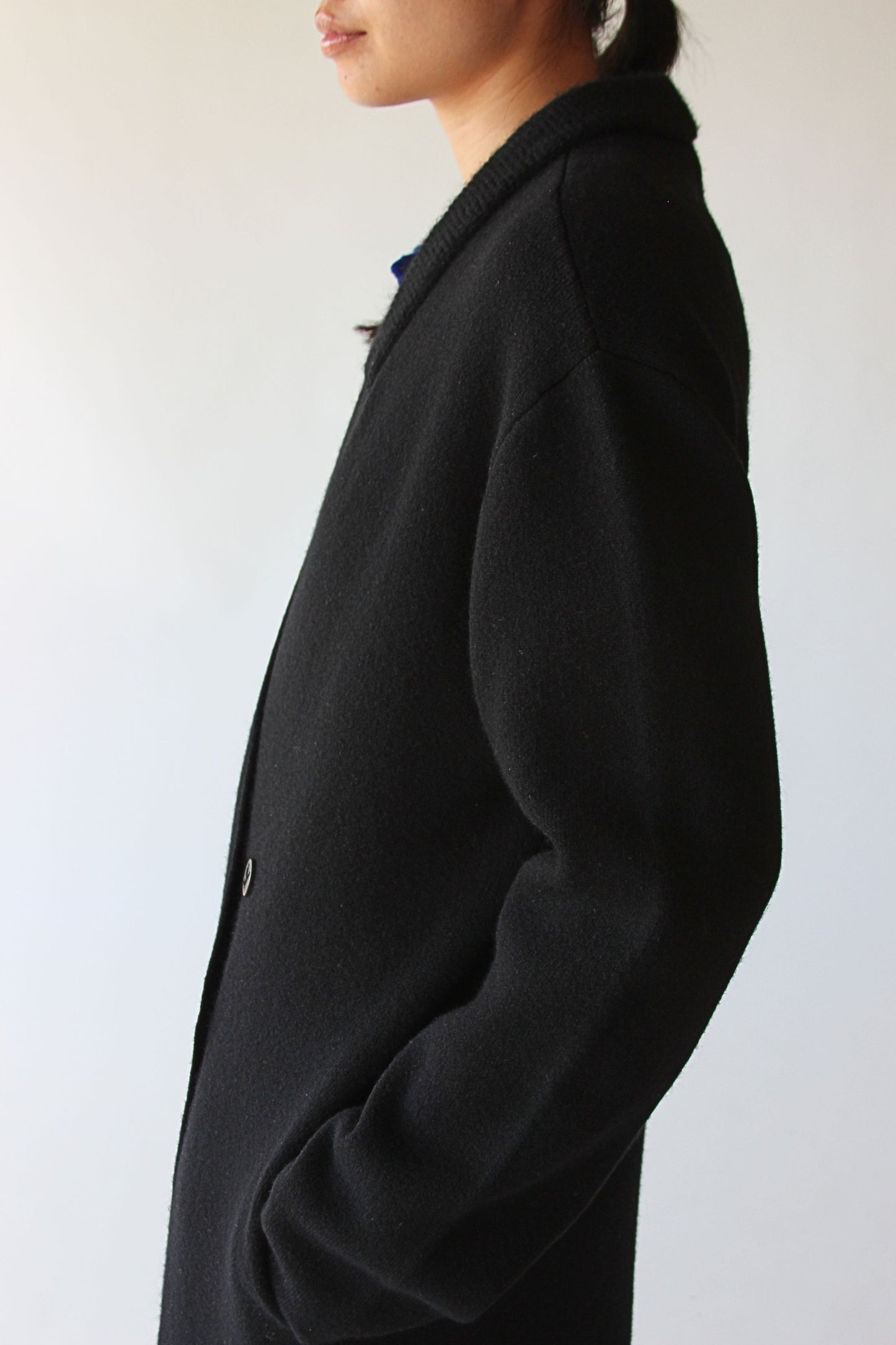 Tomegu-B Coat In Black