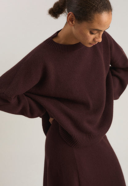 Aila Sweater in Carob