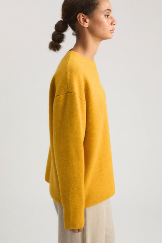 Axa Sweater in Amber & Taupe