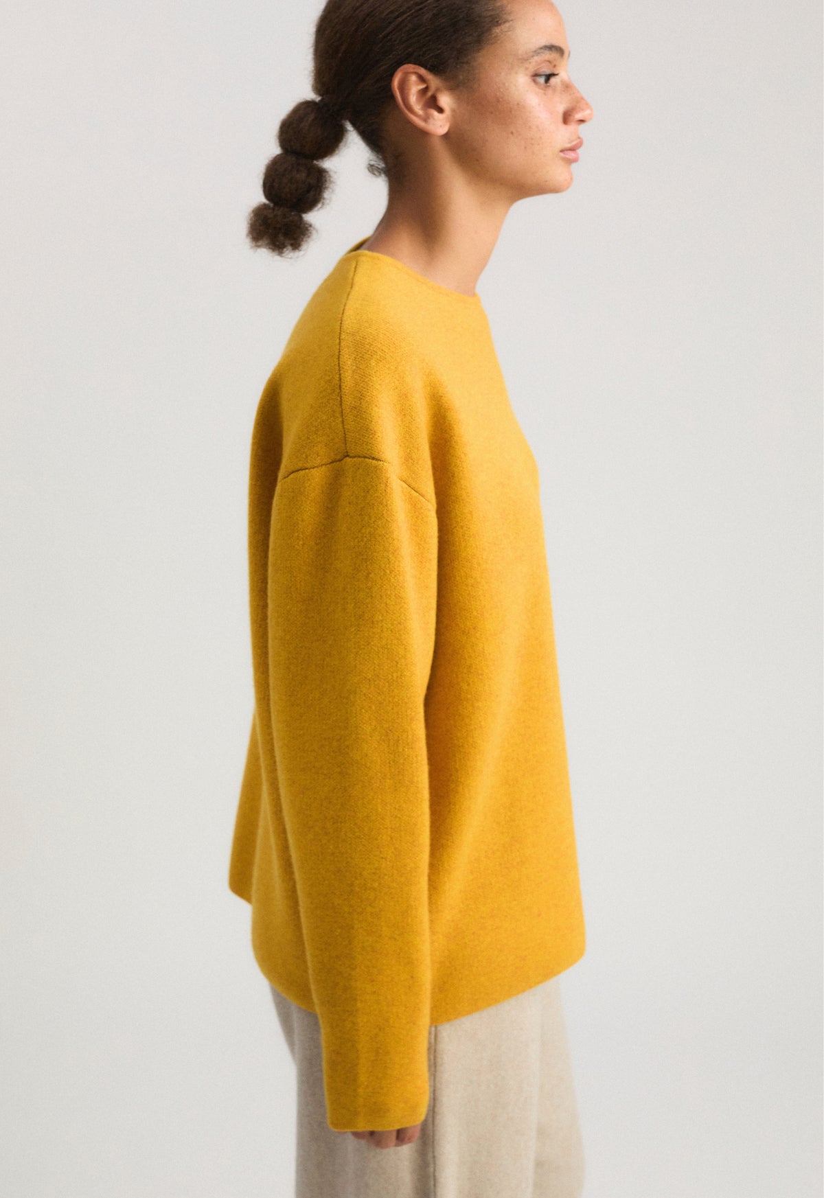 Axa Sweater in Amber & Taupe