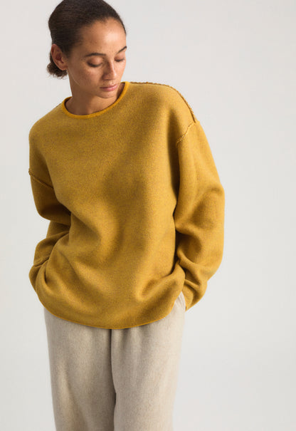Axa Sweater in Amber & Taupe