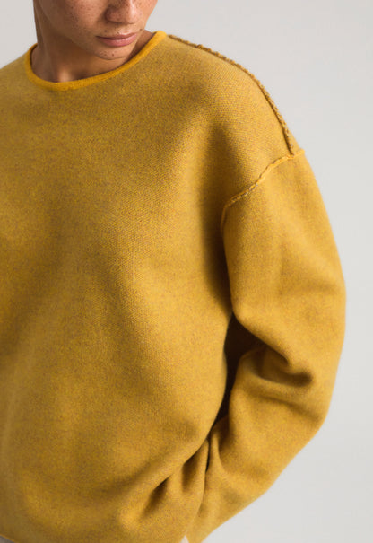Axa Sweater in Amber & Taupe