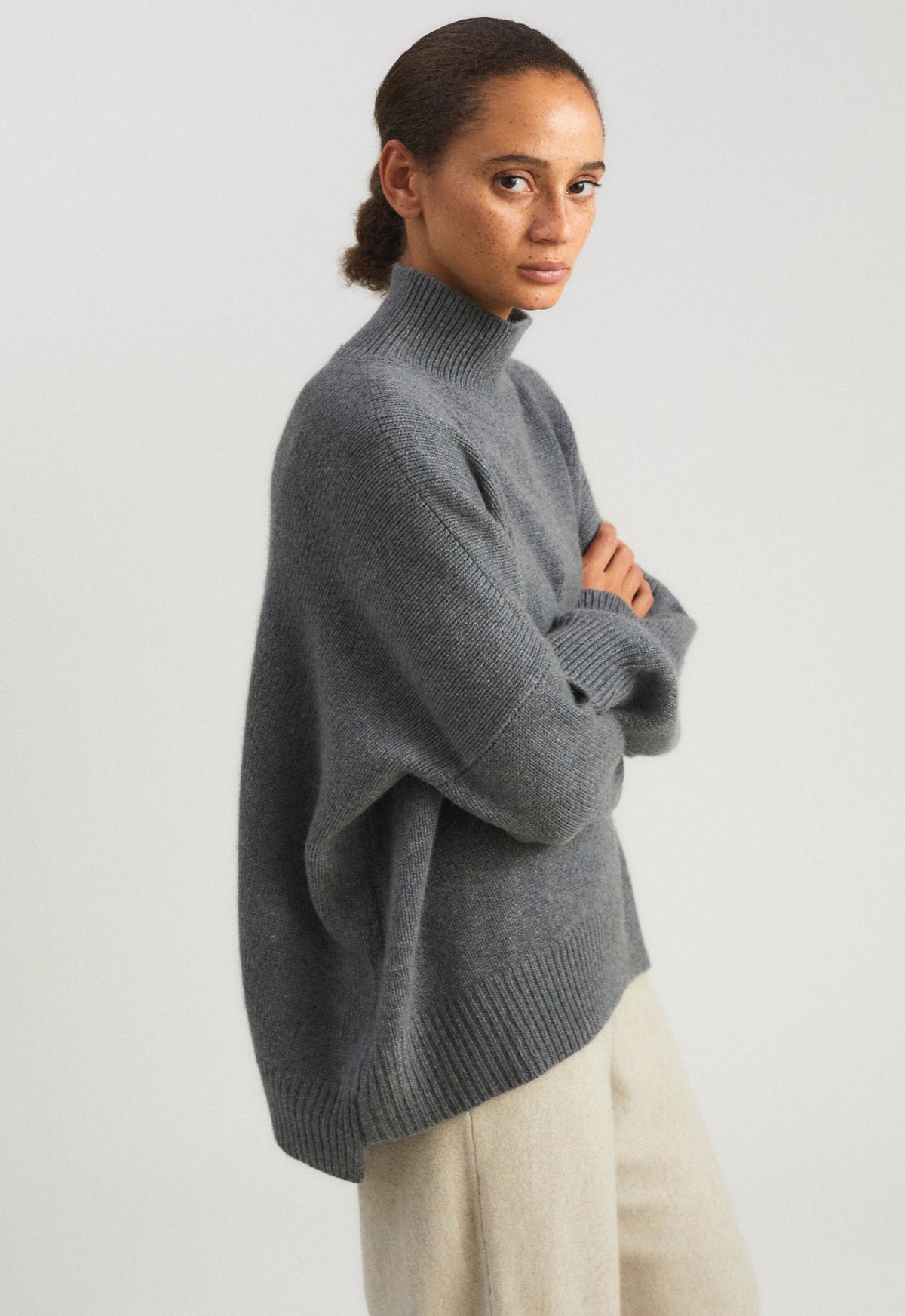 Kaila Sweater in Slate