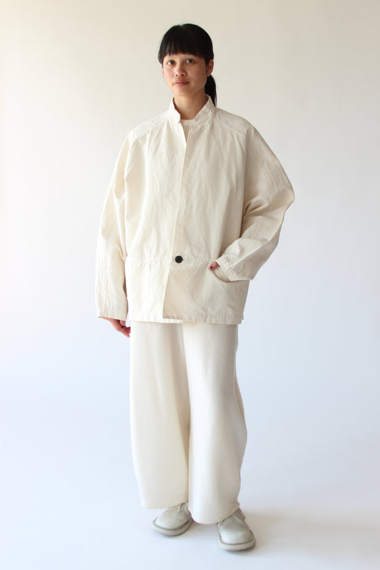 Absent-Paper Jacket in Ivory