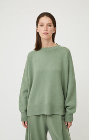 Aila Cashmere Sweater in Sage