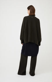 Aire Cashmere Cardigan in Forest