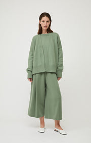 Aire Cashmere Cardigan in Sage