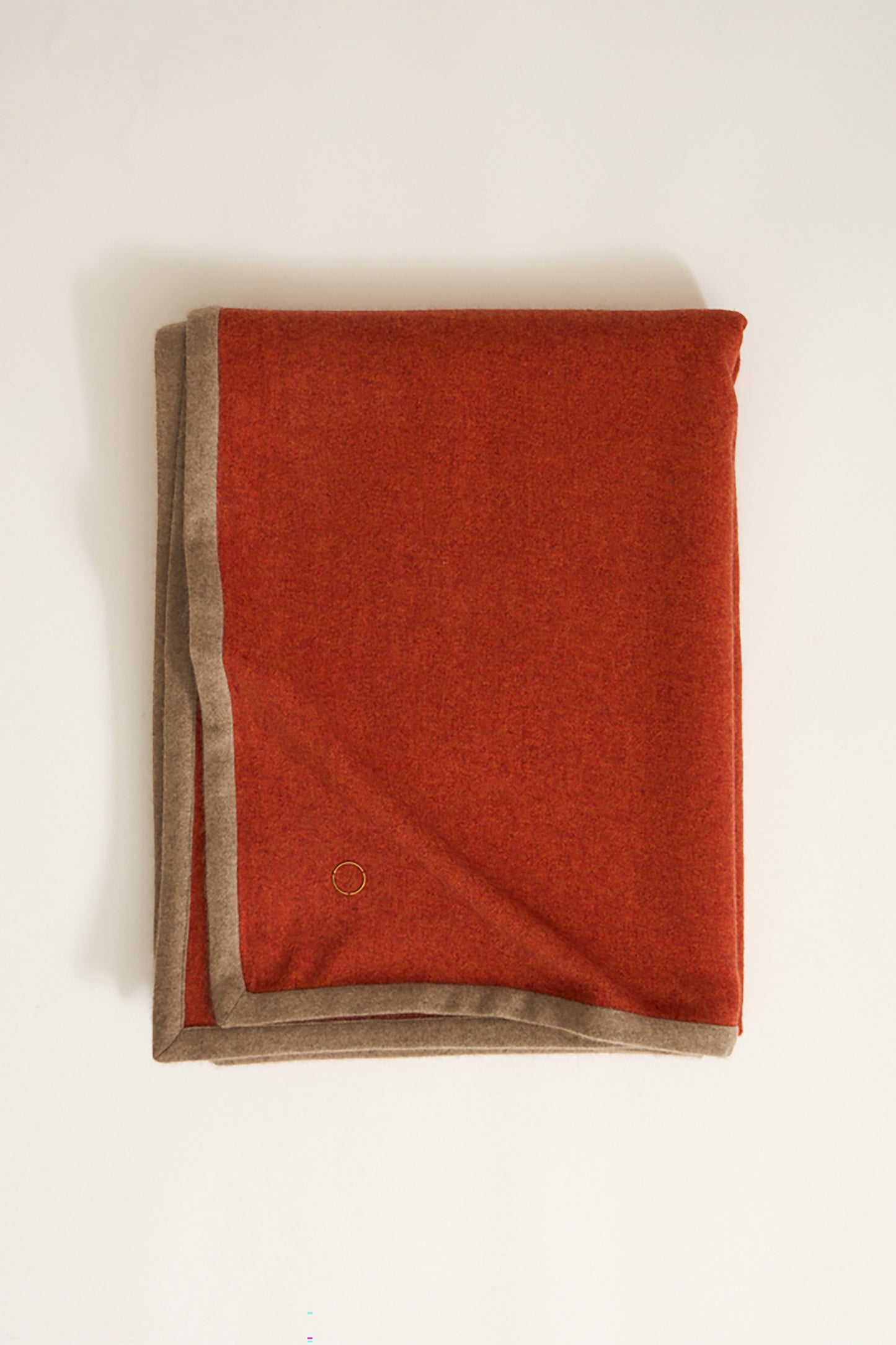 Arteno Throw in Fire & Taupe