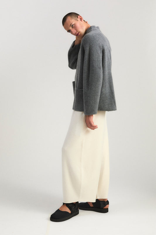 Maxi Trousers in Ivory