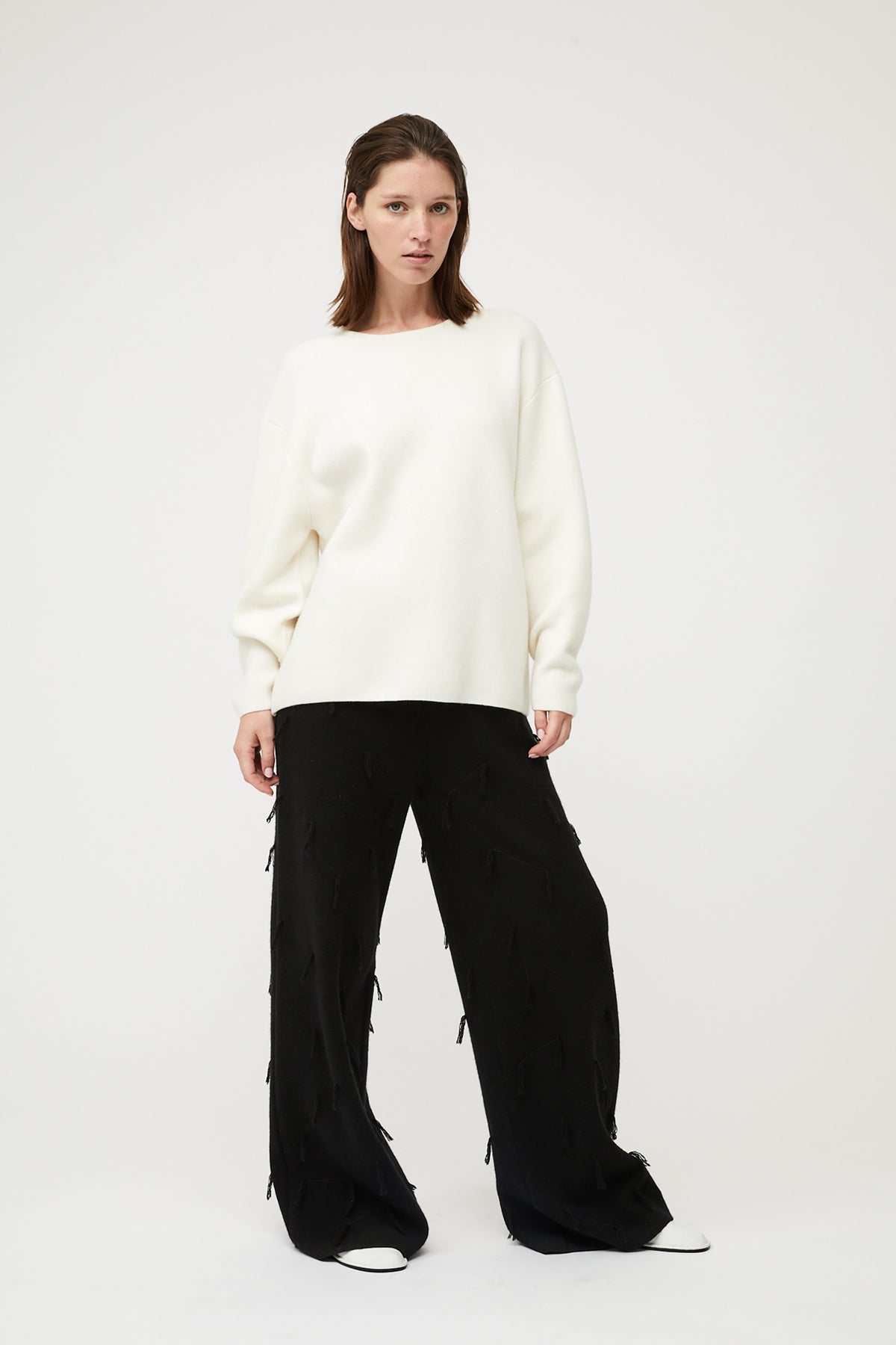 Axa Sweater in Ivory