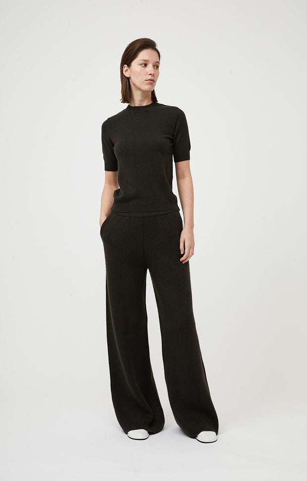 Arano Cashmere Trousers in Forest