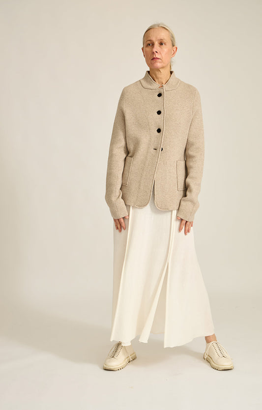 Catang Cotton Skirt in Ivory