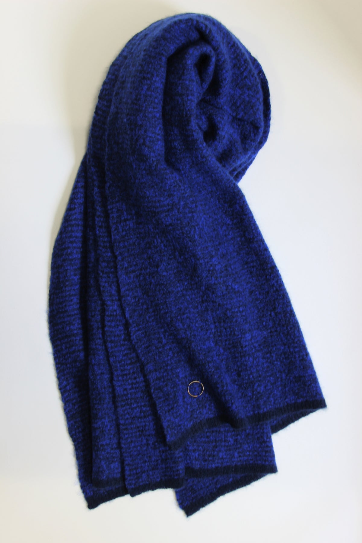 Duara Scarf in Marine & Cobalt