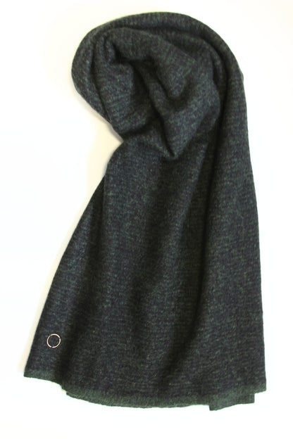 Duara Scarf in Pine & Jet