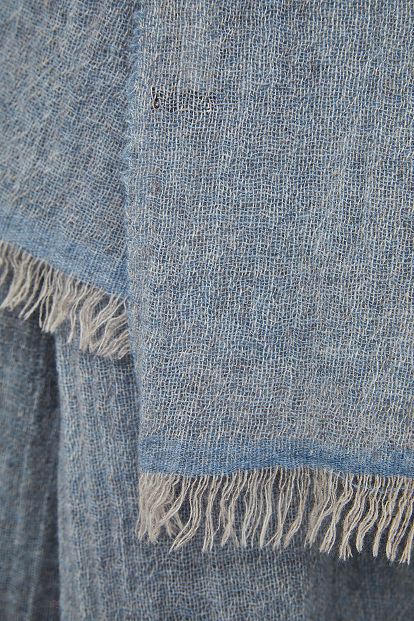 Esra Cashmere Throw In Sky