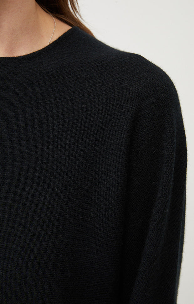 Hidaka Cashmere Sweater in Black