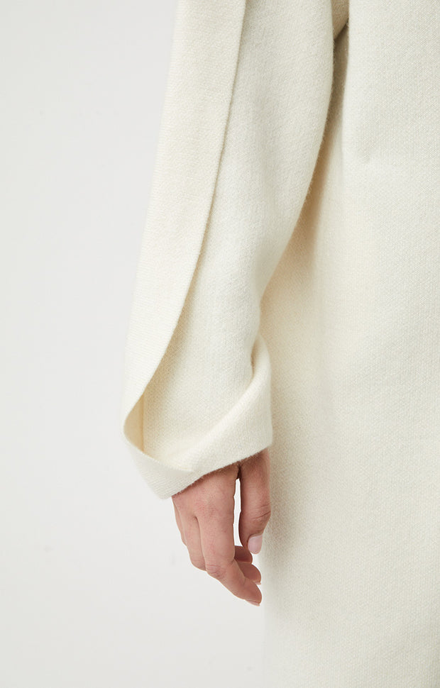 Huran Cashmere Coat in Ivory