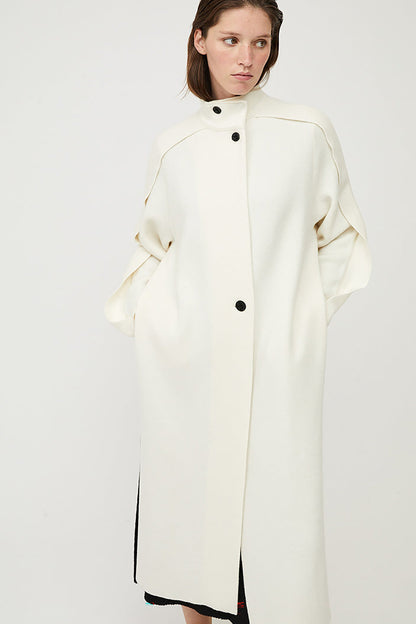 Huran Coat in Ivory